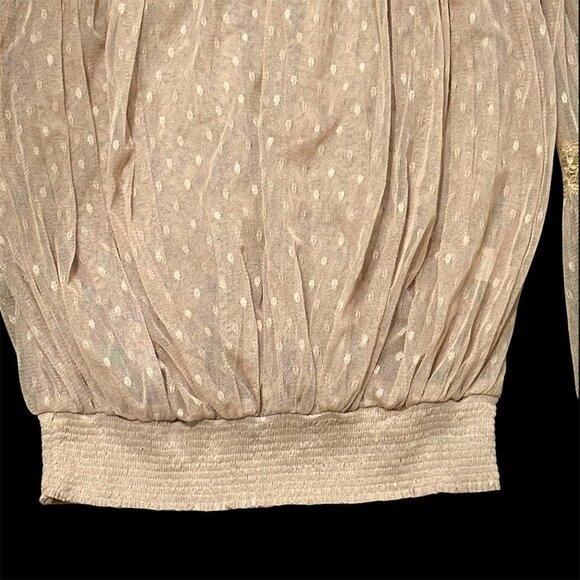 Double Zero Shear Blouse Sz S - Picture 5 of 8